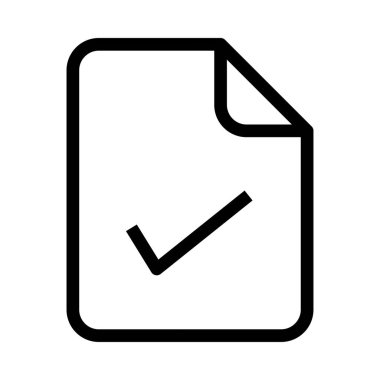  dosya vektör çizgisi simgesi