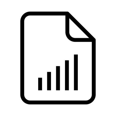  dosya vektör çizgisi simgesi