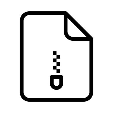  dosya vektör çizgisi simgesi