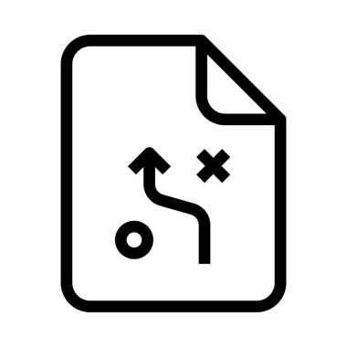  dosya vektör çizgisi simgesi