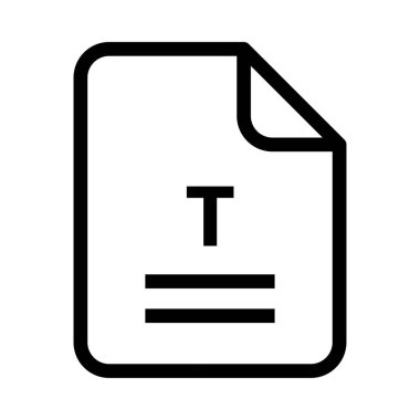  dosya vektör çizgisi simgesi