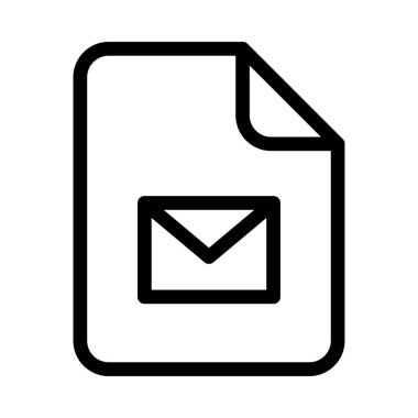  dosya vektör çizgisi simgesi