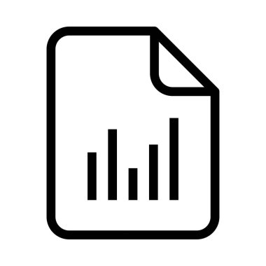  dosya vektör çizgisi simgesi