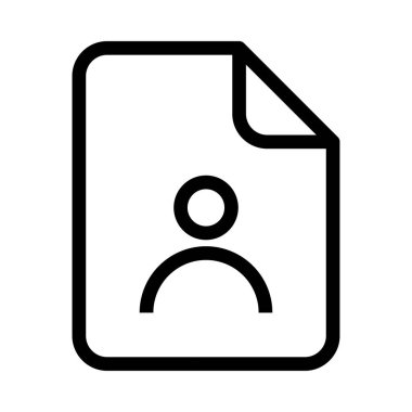  dosya vektör çizgisi simgesi