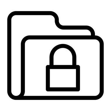  Veri depolama çizgisi simgesi