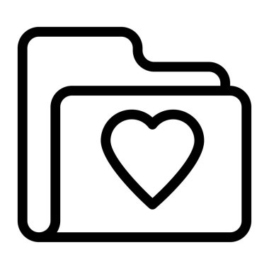  Veri depolama çizgisi simgesi