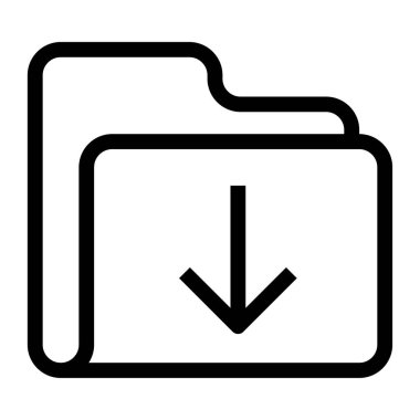  Veri depolama çizgisi simgesi