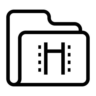  Veri depolama çizgisi simgesi