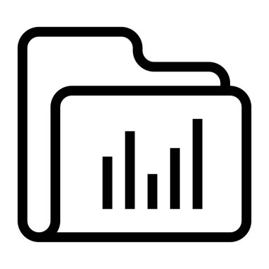  Veri depolama çizgisi simgesi