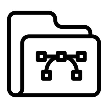  Veri depolama çizgisi simgesi