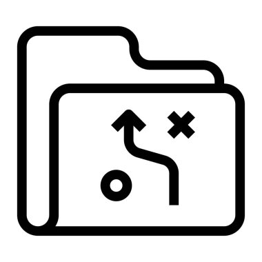  Veri depolama çizgisi simgesi