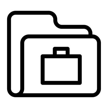 veri depolama vektör çizgisi simgesi