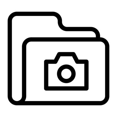 veri depolama vektör çizgisi simgesi