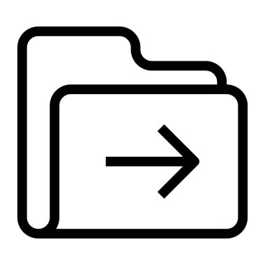 veri depolama vektör çizgisi simgesi