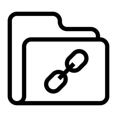 veri depolama vektör çizgisi simgesi