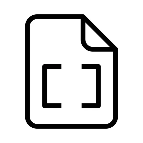 Arquivo Vector Line Icon — Vetor de Stock