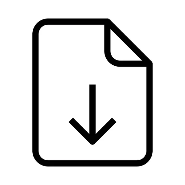 Archivo Vector Line Icon — Archivo Imágenes Vectoriales