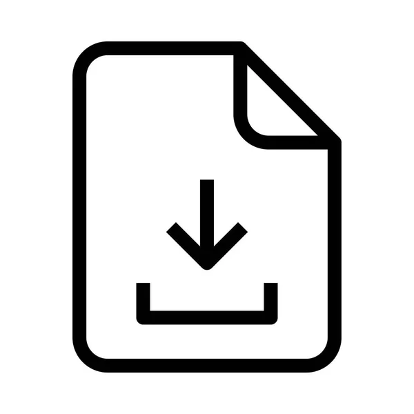 Archivo Vector Line Icon — Archivo Imágenes Vectoriales