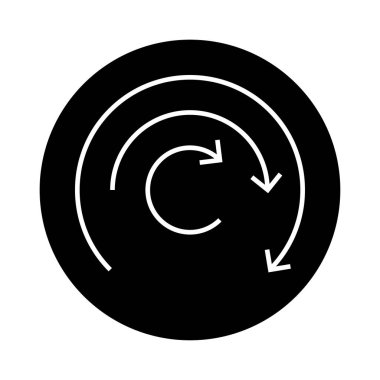 grafik Glifler vektör simgesi