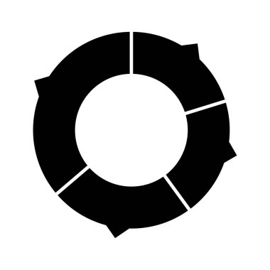 grafik Glifler vektör simgesi