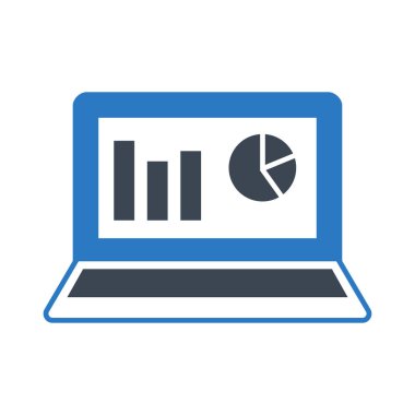 grafik Glifler çift renk simgesini