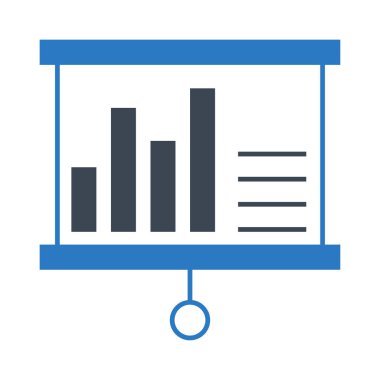 grafik Glifler çift renk simgesini