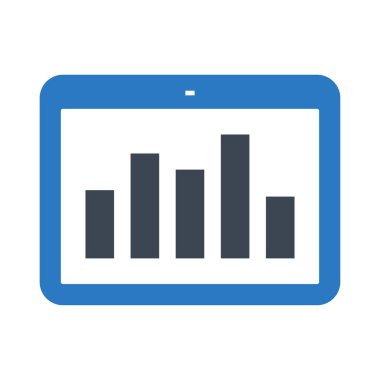grafik Glifler çift renk simgesini