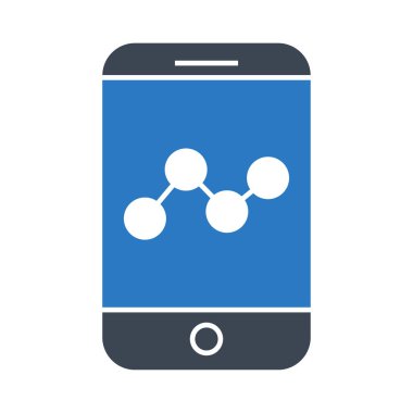 grafik Glifler çift renk simgesini