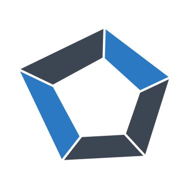 grafik Glifler çift renk simgesini