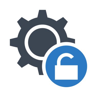 ayar kilidini glifleri çift renk