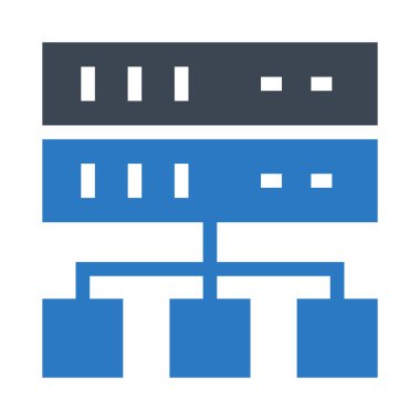 Sunucu Glifler çift renk