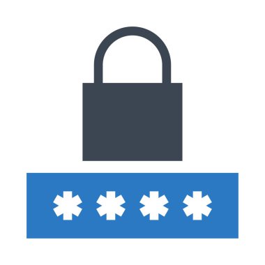 kilit şifre gylphs çift renk