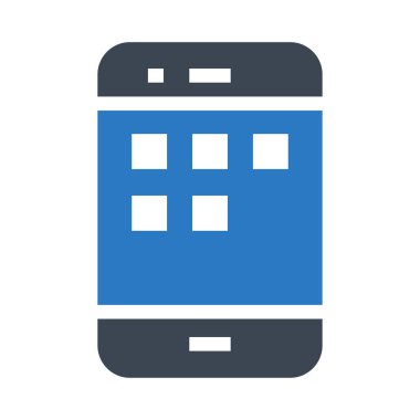 mobil apps Glifler çift renk