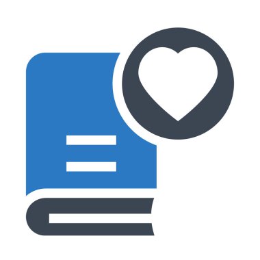 En sevdiğim kitap Glifler çift renk simgesi