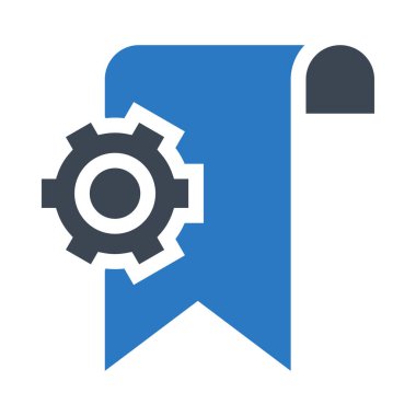 Çift renk Glifler simge ayarlama yer imi