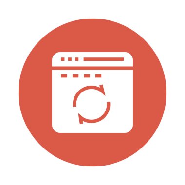 Web sayfasını yeniden renk Glifler simgesi