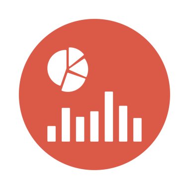 Grafik glifler renk düz simgesi
