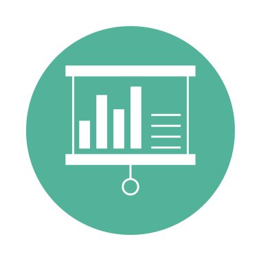 Yönetim Kurulu Glifler renk düz simgesi