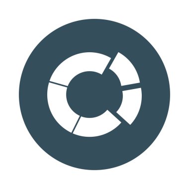 Grafik glifler renk düz simgesi