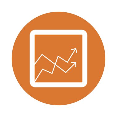 Grafik glifler renk düz simgesi