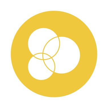 Grafik glifler renk düz simgesi