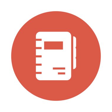 Eğitim Glifler renk düz simgesi