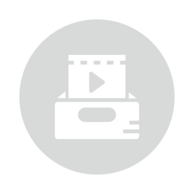 Glifler renk düz simgesi oynamak