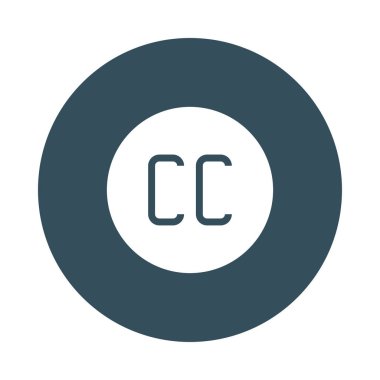 içerik Glifler renk düz simgesi