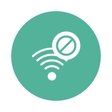 blok Glifler renk düz simgesi