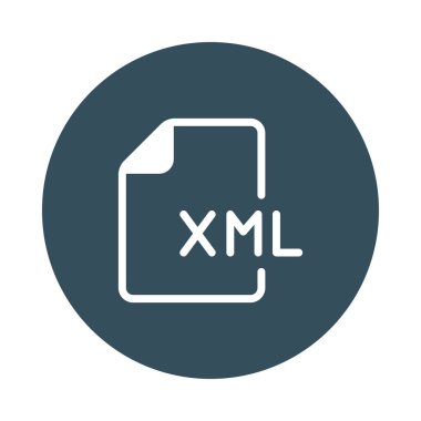 Glifler renk düz simgesi kodlama