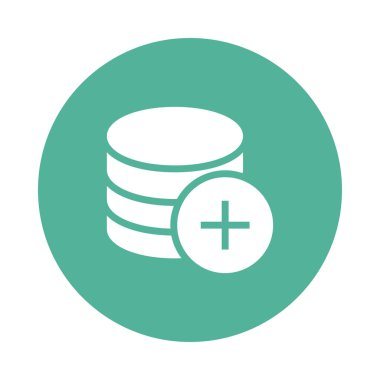 Glifler renk düz simgesi ekleme