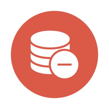 Glifler renk düz simgesini Kaldır