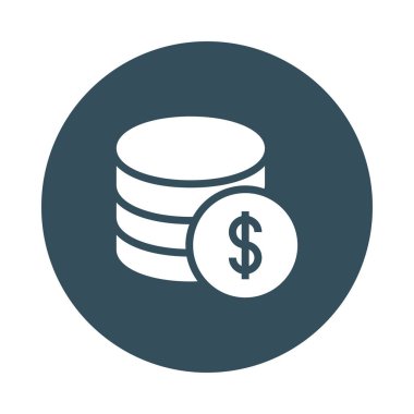 Doları Glifler renk düz iconr