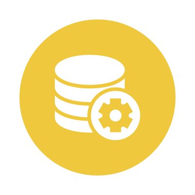 ayar Glifler renk düz simgesi